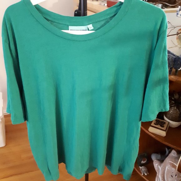 Jungmaven - Silverlake Cropped Tee - L - Jade Green - Picture 2 of 2